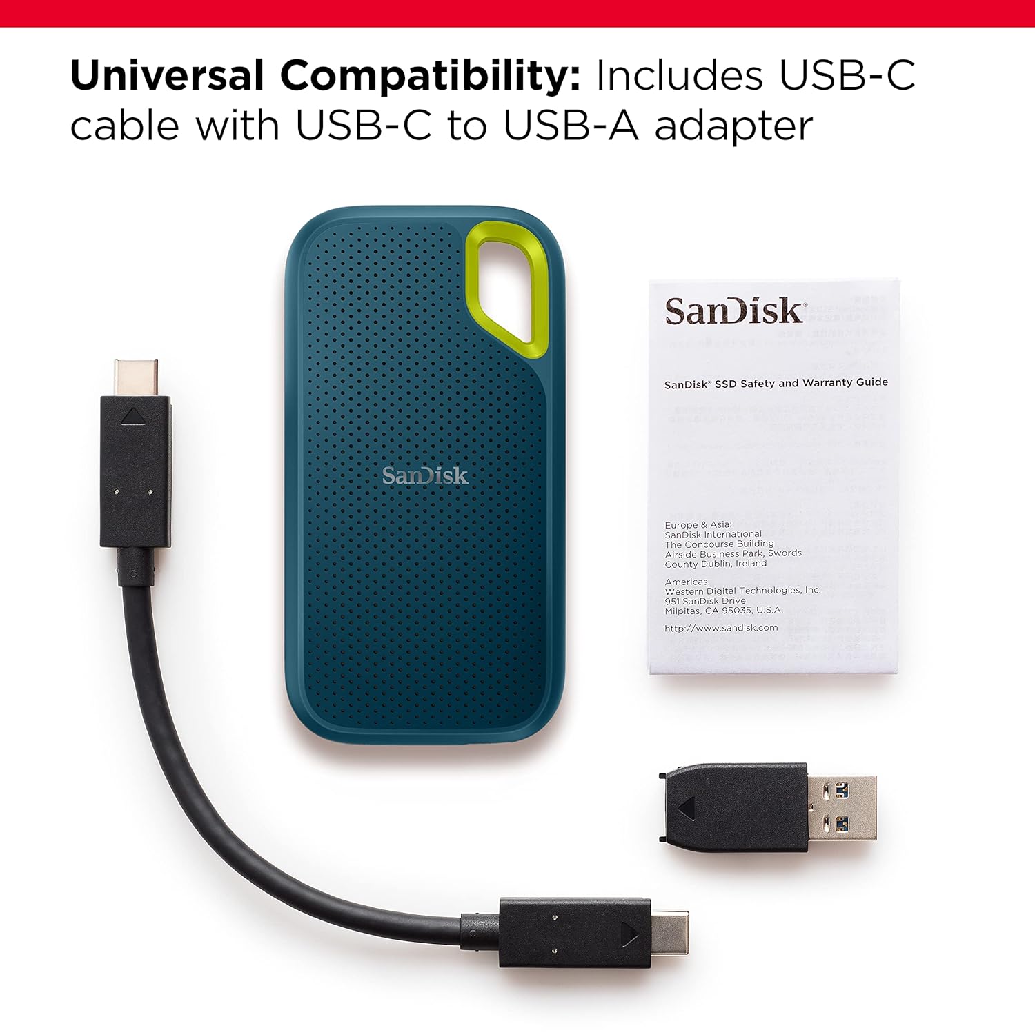 SanDisk Extreme 1TB Portable External SSD